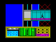 Impossible Mission II for ZX Spectrum - Use the elevators to reach new rooms...
