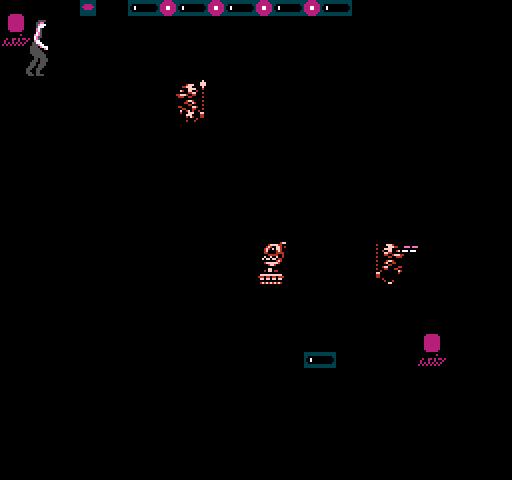 Impossible Mission II NES / Famicom Screenshot: Some rooms are dark when you enter.