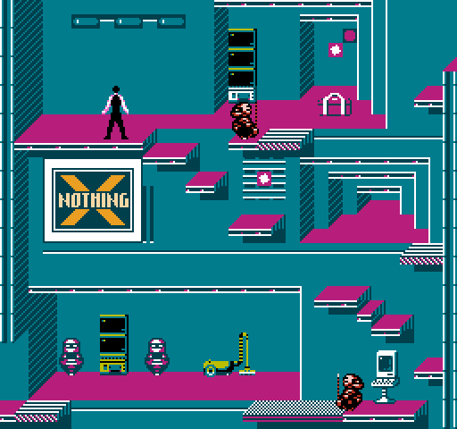 Impossible Mission II NES / Famicom Screenshot: I found...nothing!