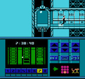 Impossible Mission II for NES / Famicom - Use elevators to move to different rooms in the tower.