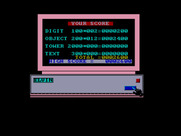 Impossible Mission II for Enterprise - Game over.