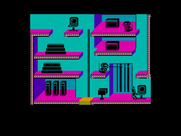 Impossible Mission II for Enterprise - Entering the first room in this tower...