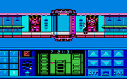 Impossible Mission II for IBM PC/Compatibles - The entrance to the next tower is currently locked...