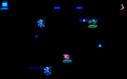 Impossible Mission II for IBM PC/Compatibles - In some rooms the lights are off so you can't see the platforms.