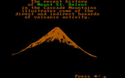 Volcanoes for IBM PC/Compatibles - About Mount St. Helens.