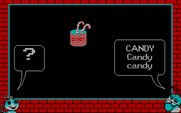 Bouncy Bee Learns Words for IBM PC/Compatibles - Here's the picture and word Candy.