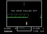 Fraction Fever for ColecoVision - I fell off of the bottom platform!