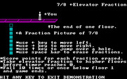 Fraction Fever for IBM PC/Compatibles - Game demo continued; Here's how to play.