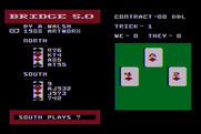 Bridge 5.0 for Atari 8-bit - South plays now...