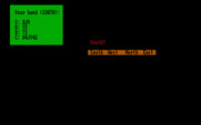 Bridge 5.0 for IBM PC/Compatibles - Game start.