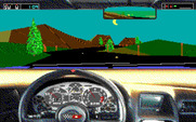 Test Drive III: The Passion for IBM PC/Compatibles - A mountainous road.