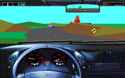 Test Drive III: The Passion for IBM PC/Compatibles - Curvy canyon road...