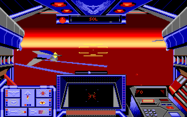 Stellar 7 Amiga Screenshot: Game start.