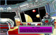 Stellar 7 for Amiga - Gir Draxon is preparing to attack...