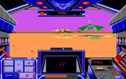 Stellar 7 for Amiga - That bay to the right replenishes your energy.