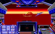 Stellar 7 for Amiga - Some opponents can fly...