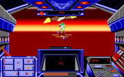 Stellar 7 for Amiga - The first end of level boss.
