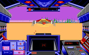 Stellar 7 for Amiga - The Sirius end of level boss...