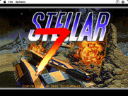 Stellar 7 for Macintosh - Title screen.