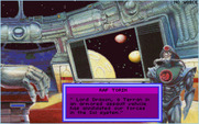 Stellar 7 for IBM PC/Compatibles - One of the between level cutscenes.