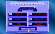 Stellar 7 for IBM PC/Compatibles - Game preferences.