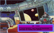 Stellar 7 for IBM PC/Compatibles - Gir Draxon is preparing to attack.