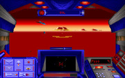 Stellar 7 for IBM PC/Compatibles - Some enemies can fly.