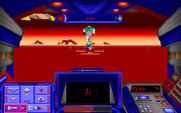 Stellar 7 for IBM PC/Compatibles - The first end of level boss.