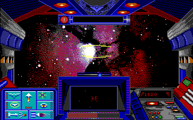 Stellar 7 IBM PC/Compatibles Screenshot: Warping to the next level.
