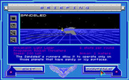 Stellar 7 for IBM PC/Compatibles - Mission briefing; about the sandsled.