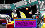 Stellar 7 for IBM PC/Compatibles - One of the between level cutscenes.