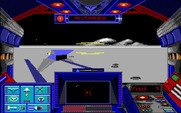 Stellar 7 for IBM PC/Compatibles - Attacking a sandsled.