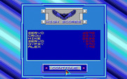 Stellar 7 for IBM PC/Compatibles - High scores.
