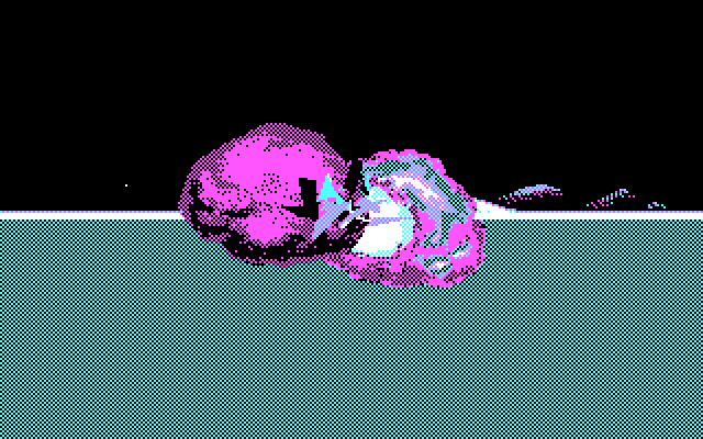 Stellar 7 IBM PC/Compatibles Screenshot: Game over.