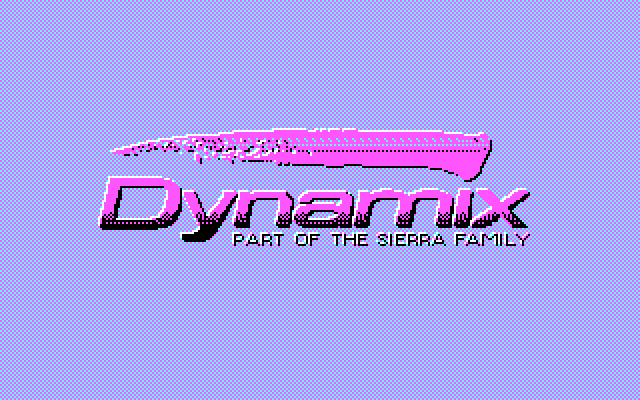 Stellar 7 IBM PC/Compatibles Screenshot: Dynamix logo.