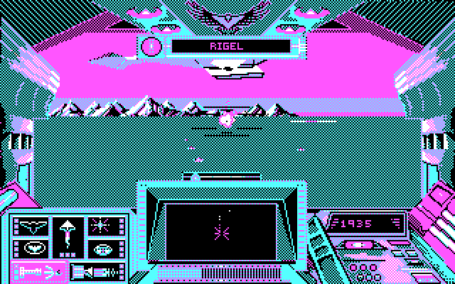 Stellar 7 IBM PC/Compatibles Screenshot: Firing!