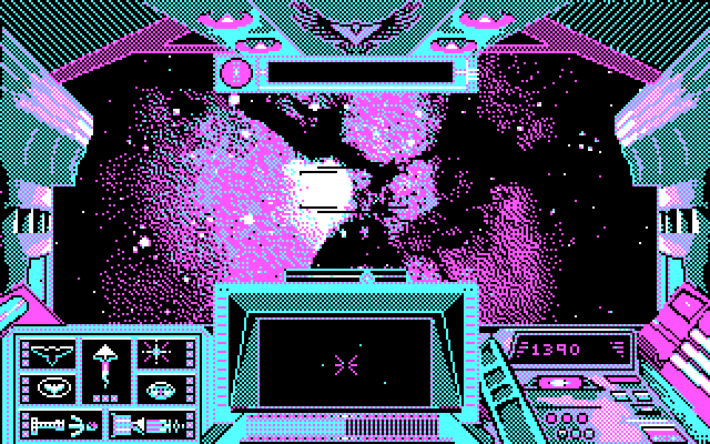 Stellar 7 IBM PC/Compatibles Screenshot: Warping to the next level.
