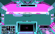 Stellar 7 for IBM PC/Compatibles - Attacking a tank.