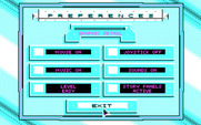 Stellar 7 for IBM PC/Compatibles - Game preferences.