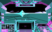 Stellar 7 for IBM PC/Compatibles - The warp to the next level after the end of level boss is defeated.