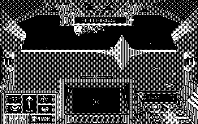 Stellar 7 IBM PC/Compatibles Screenshot: The warp to the next level.