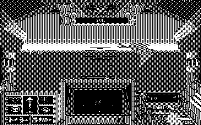 Stellar 7 IBM PC/Compatibles Screenshot: Some enemies can fly...