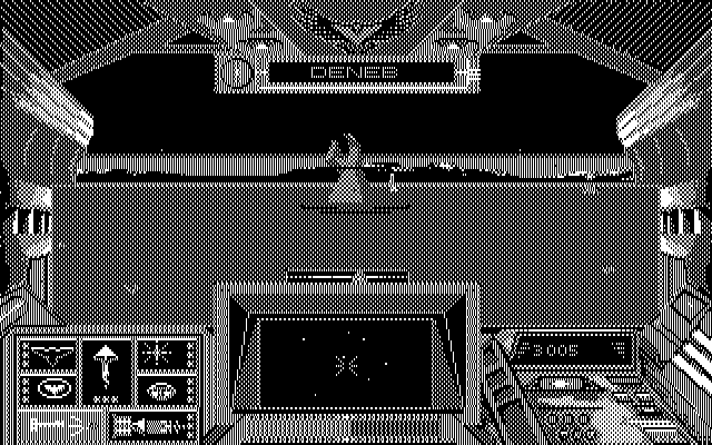 Stellar 7 IBM PC/Compatibles Screenshot: Is this the landscape, or an enemy in disguise?