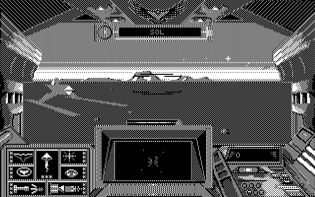 Stellar 7 IBM PC/Compatibles Screenshot: The game begins.