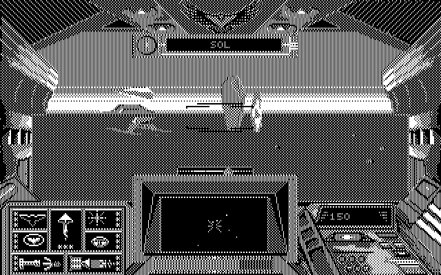 Stellar 7 IBM PC/Compatibles Screenshot: Enemies in sight...