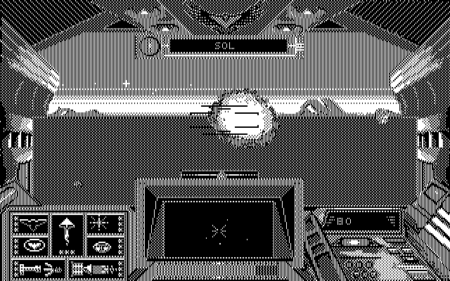 Stellar 7 IBM PC/Compatibles Screenshot: Enemy destroyed...
