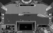 Stellar 7 for IBM PC/Compatibles - The screen changes color when you are cloaked.
