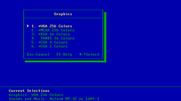 Stellar 7 for IBM PC/Compatibles - Graphics card selection.