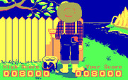 Chase on Tom Sawyer's Island, The for IBM PC/Compatibles - Game over.