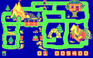 Chase on Tom Sawyer's Island, The for IBM PC/Compatibles - Collect berries, but don't get caught.